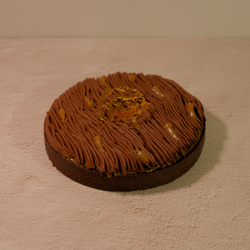 Tarte chocolat caramel