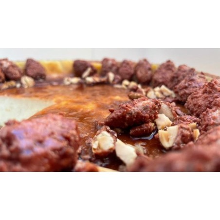 Flan amandes praliné