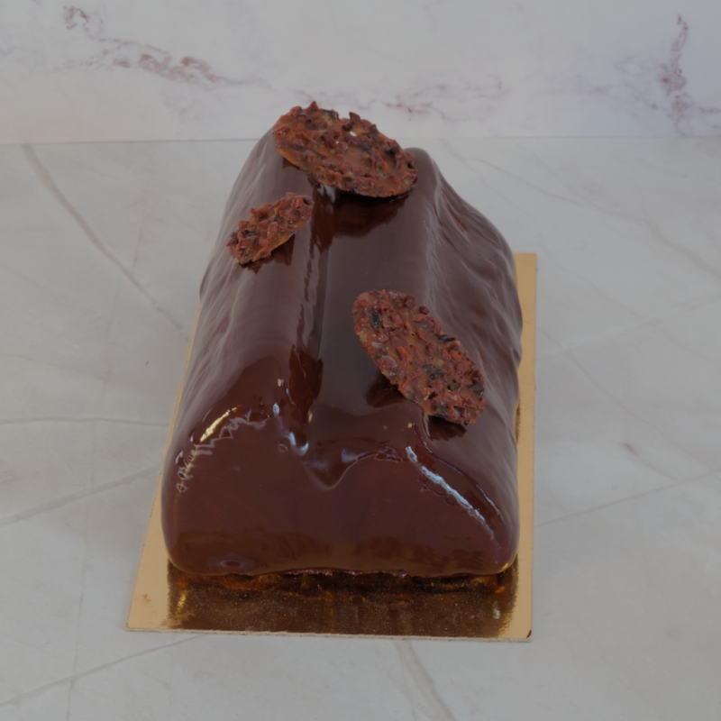 Bûche chocolat tonka